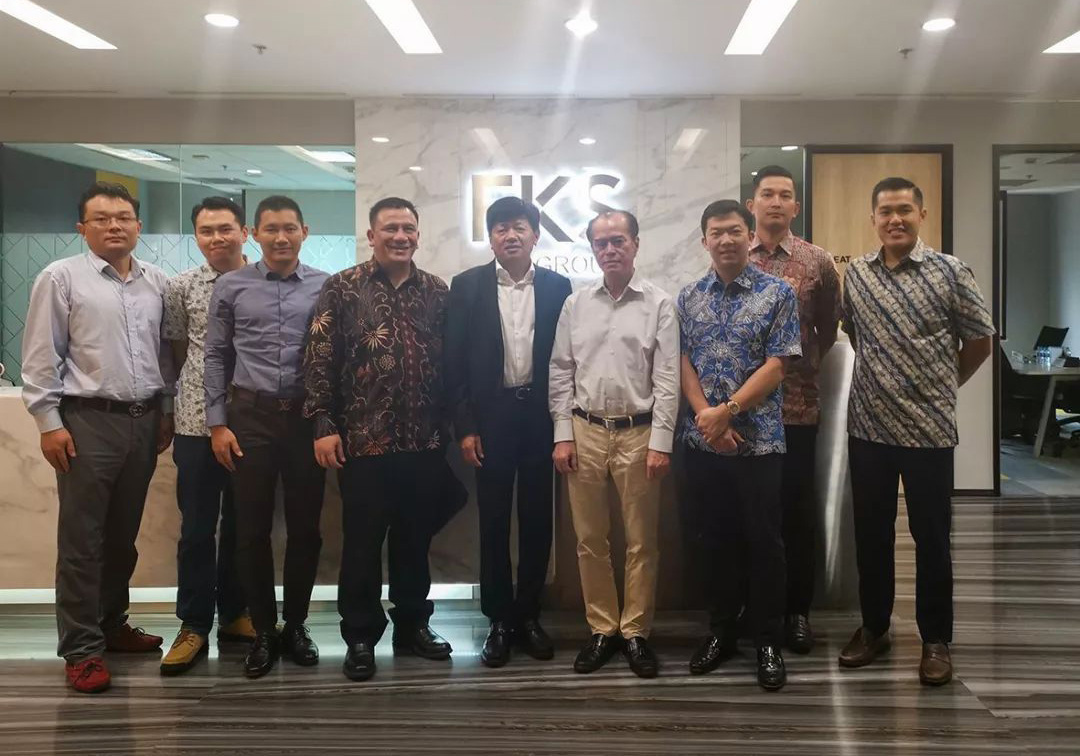 公司董事長笪鴻鵠赴印度尼西亞和馬來西亞分公司考察